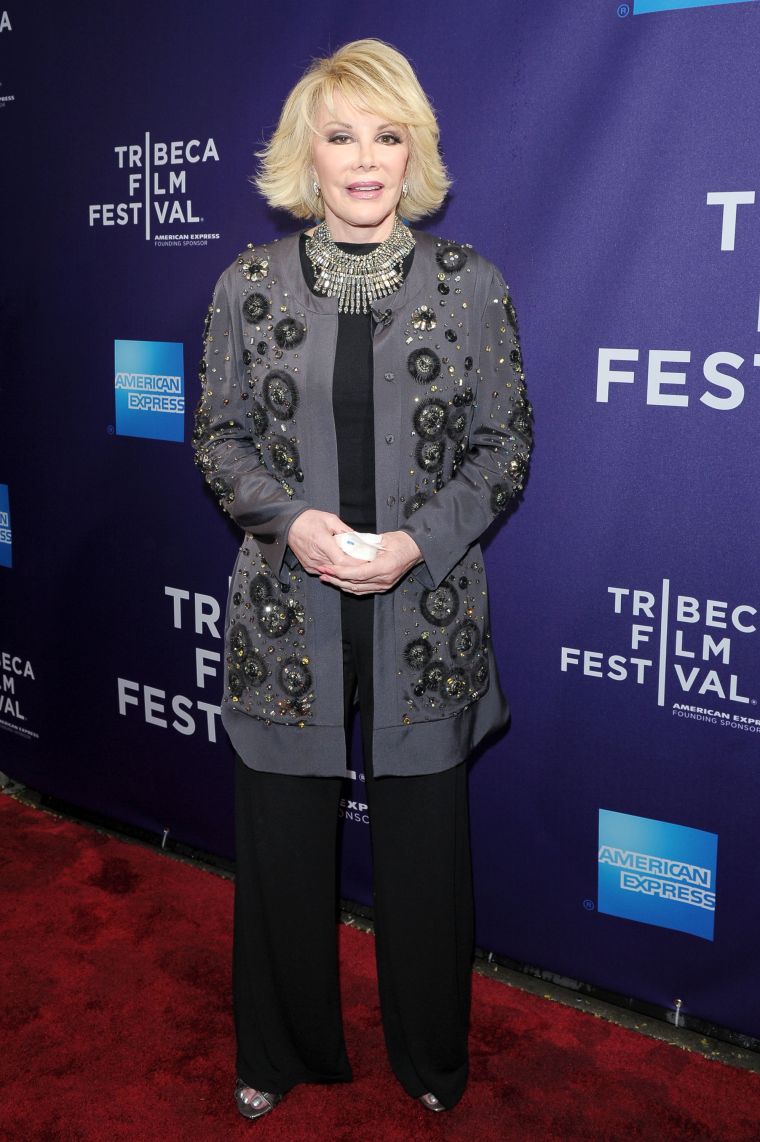 The fashion-mogul takes on Tribeca Talks to discuss “Joan Rivers A Piece Of Work.”