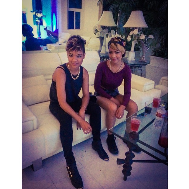 This is one fly set of twins.