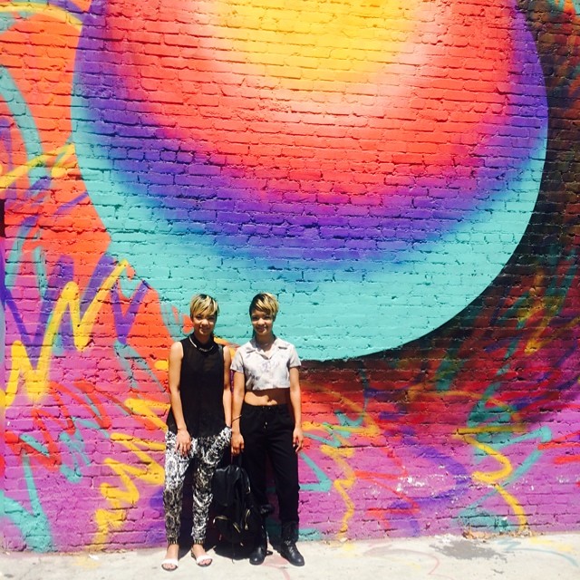 Jas and Ness are always at the dopest spots in L.A.