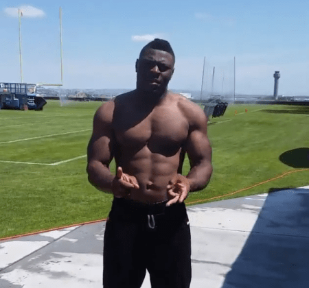 Khalil Mack of the Raiders.