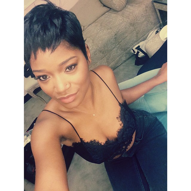Keke chopped off her locks after her 21st birthday.