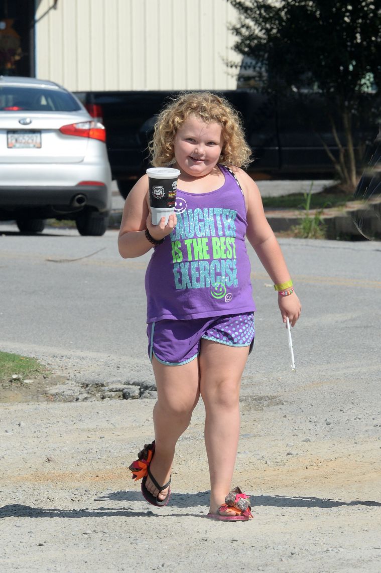 Oh hey girl! Honey Boo Boo was spotted rocking her million dollar smile in Georgia.