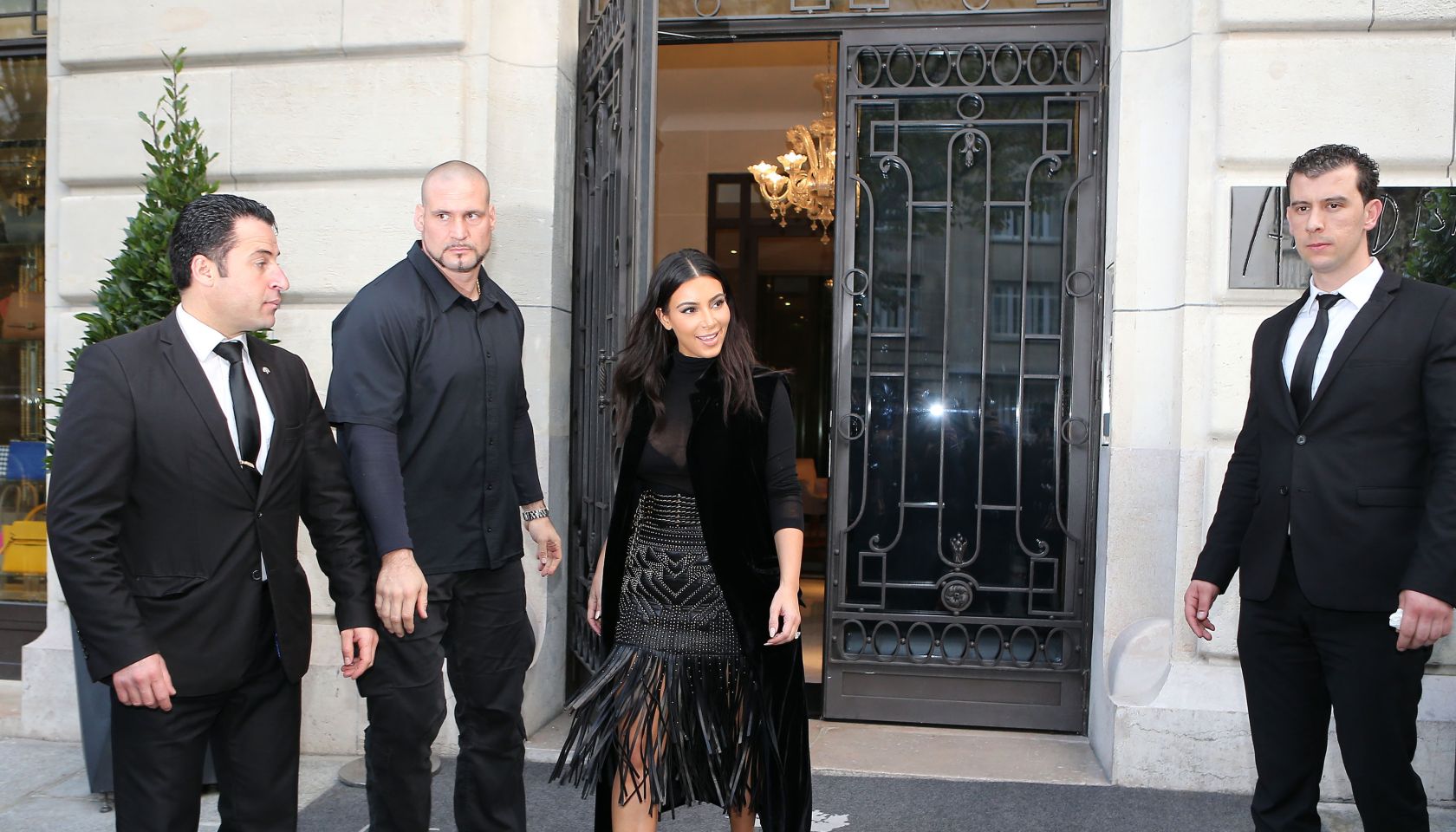 kim kardashian paris fashion week 2014
