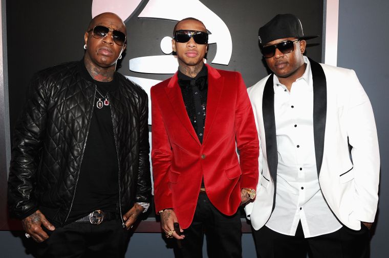 Birdman, Tyga, and Mack Maine