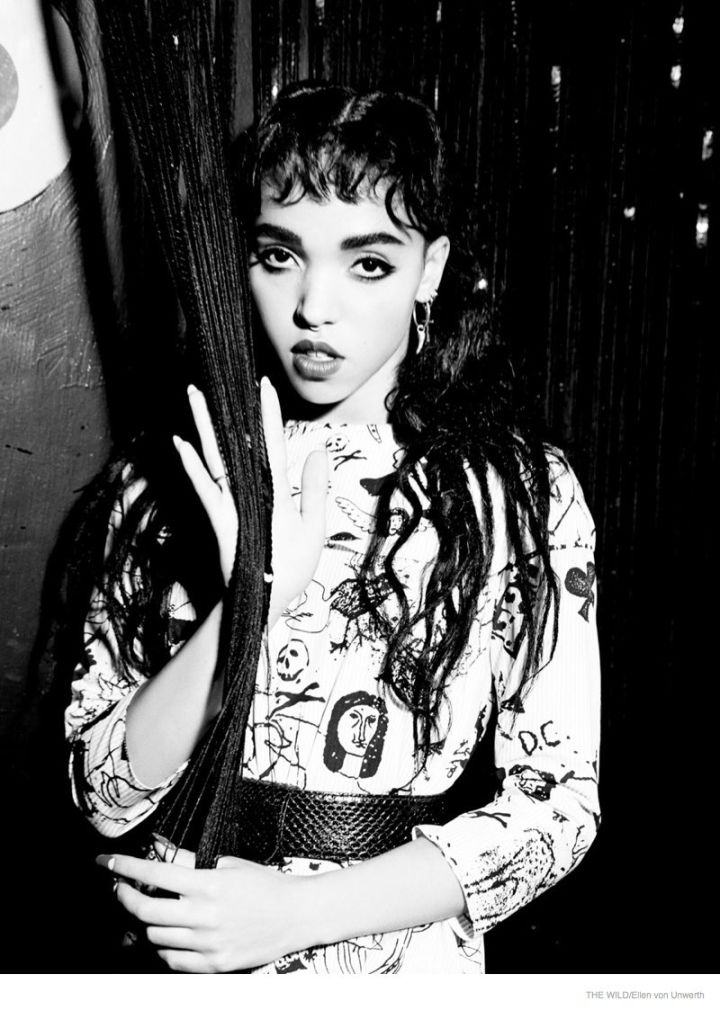 FKA Twigs Brings Out Her Wild Side For The Wild Magazine.