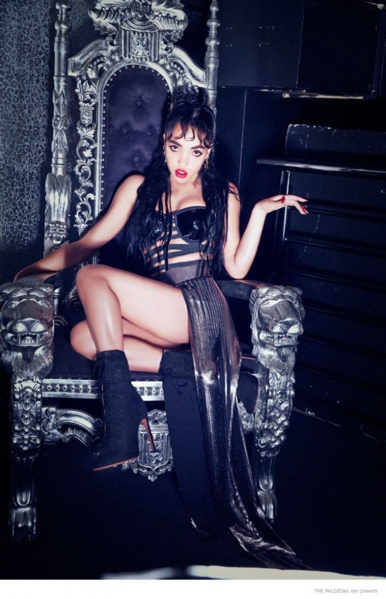 FKA Twigs Brings Out Her Wild Side For The Wild Magazine.