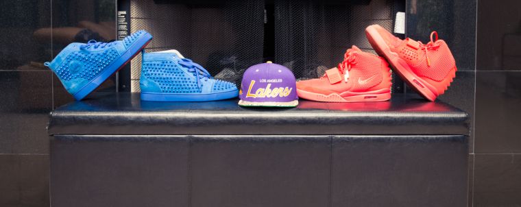 These the Red Octobers—and a pair of Christian Louboutins for good measure.