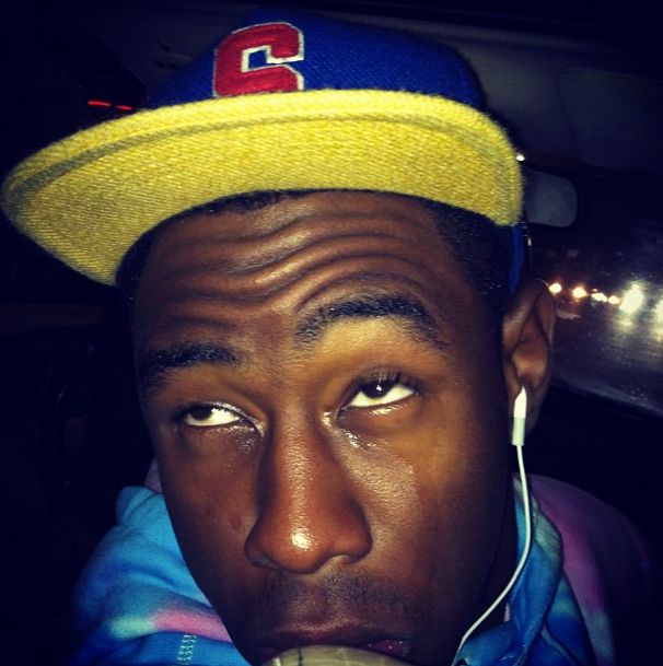 This is Tyler, The Creator crying.