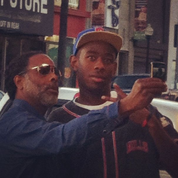 This is Tyler, The Creator and a fan.