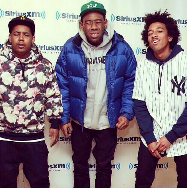 This is Tyler, The Creator and Co. doing their best light-skinned squint.
