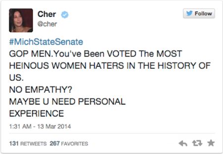 CHER VS. THE GOP (2014)