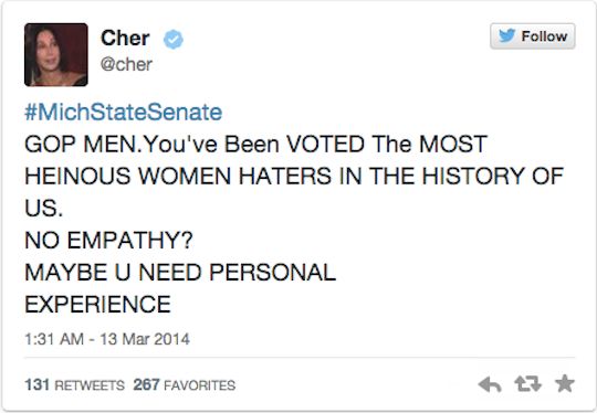 CHER VS. THE GOP (2014)