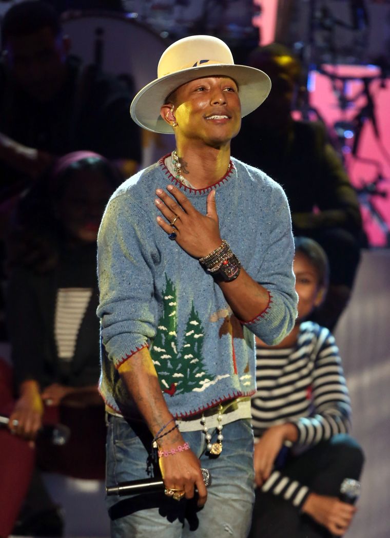 Calls Pharrell When He Needs Advice