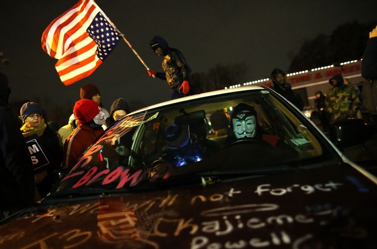 Protests In Ferguson Following No Indictment For Darren Wilson