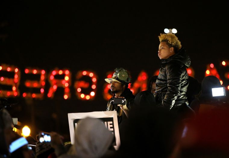 Protests In Ferguson Following No Indictment For Darren Wilson