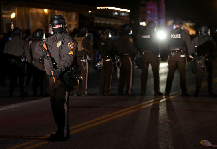 Protests In Ferguson Following No Indictment For Darren Wilson