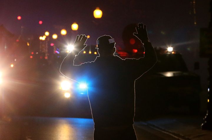 Protests In Ferguson Following No Indictment For Darren Wilson