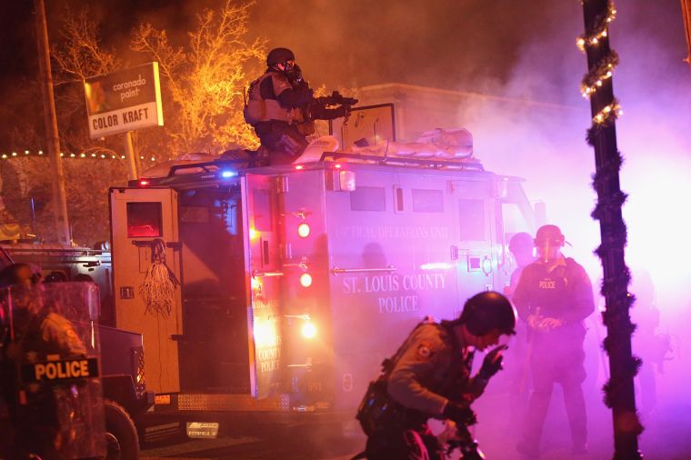 Protests In Ferguson Following No Indictment For Darren Wilson