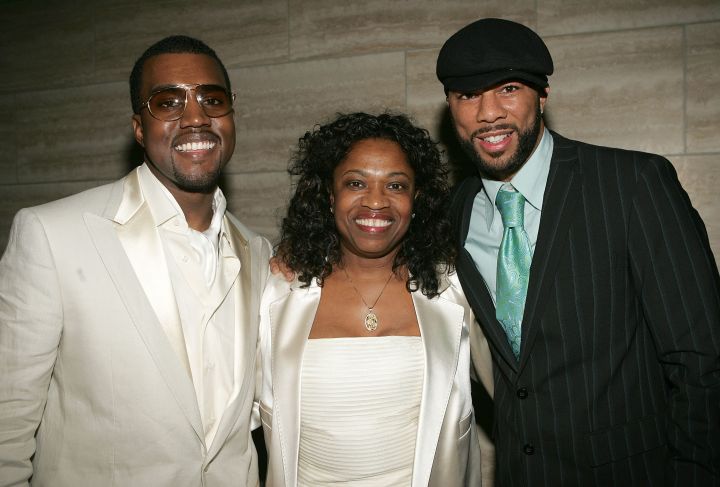 Kanye, His Mom, & Common.