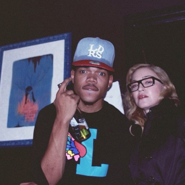 Madonna Taking A Chance On Chance The Rapper