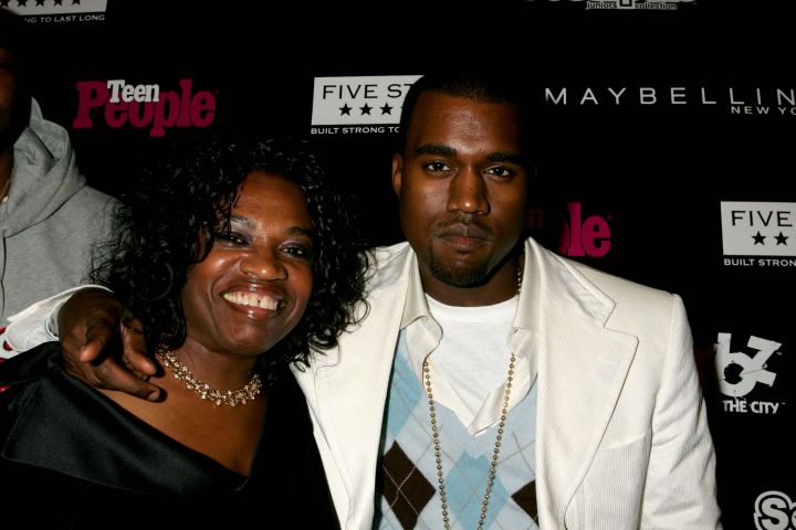 Kanye With His Favorite Red Carpet Date.