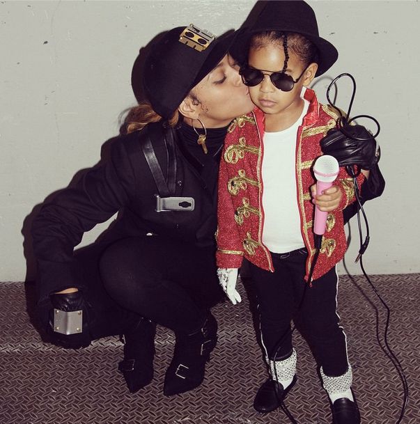 Beyonce as Janet Jackson and Blue Ivy as MJ is perfection.