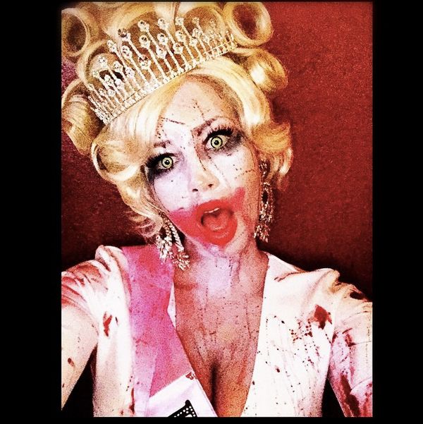 Amber Rose is a zombie Queen!