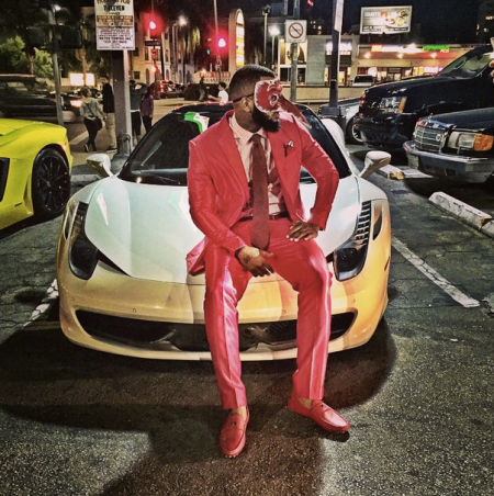 The Game shows off his b-day swagger.