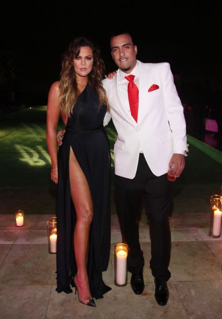 Khloe Kardashian and French Montana get fancy for his big night.