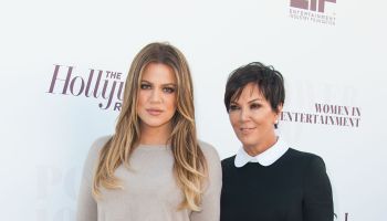 khloe kardashian kris jenner red carpet hollywood reporter