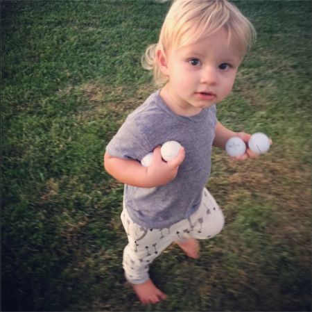 Jessica Simpson and Eric Johnson’s son Ace.