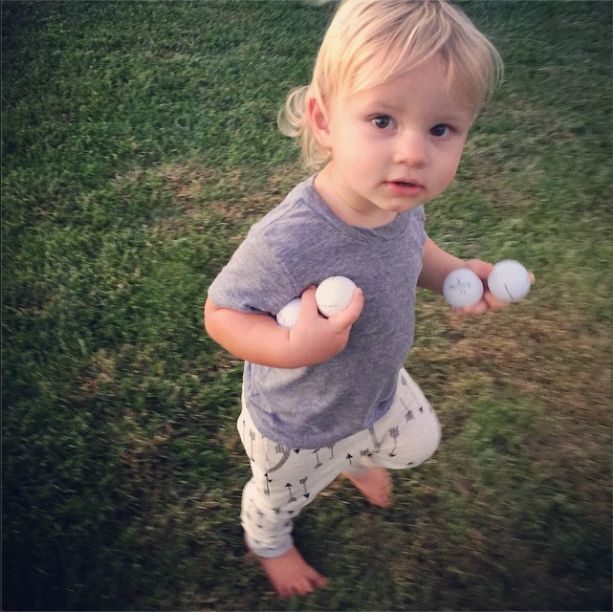 Jessica Simpson and Eric Johnson’s son Ace.