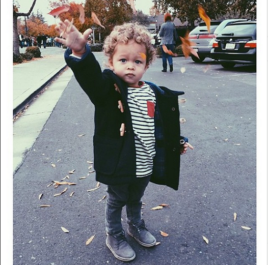 Tamera and Adam Housley’s son Aiden.