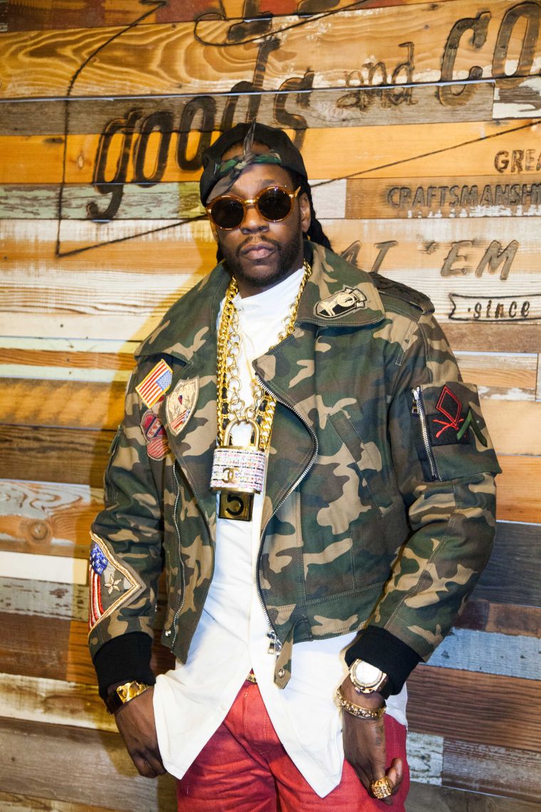 2 Chainz Arriving At The PRPS Launch.