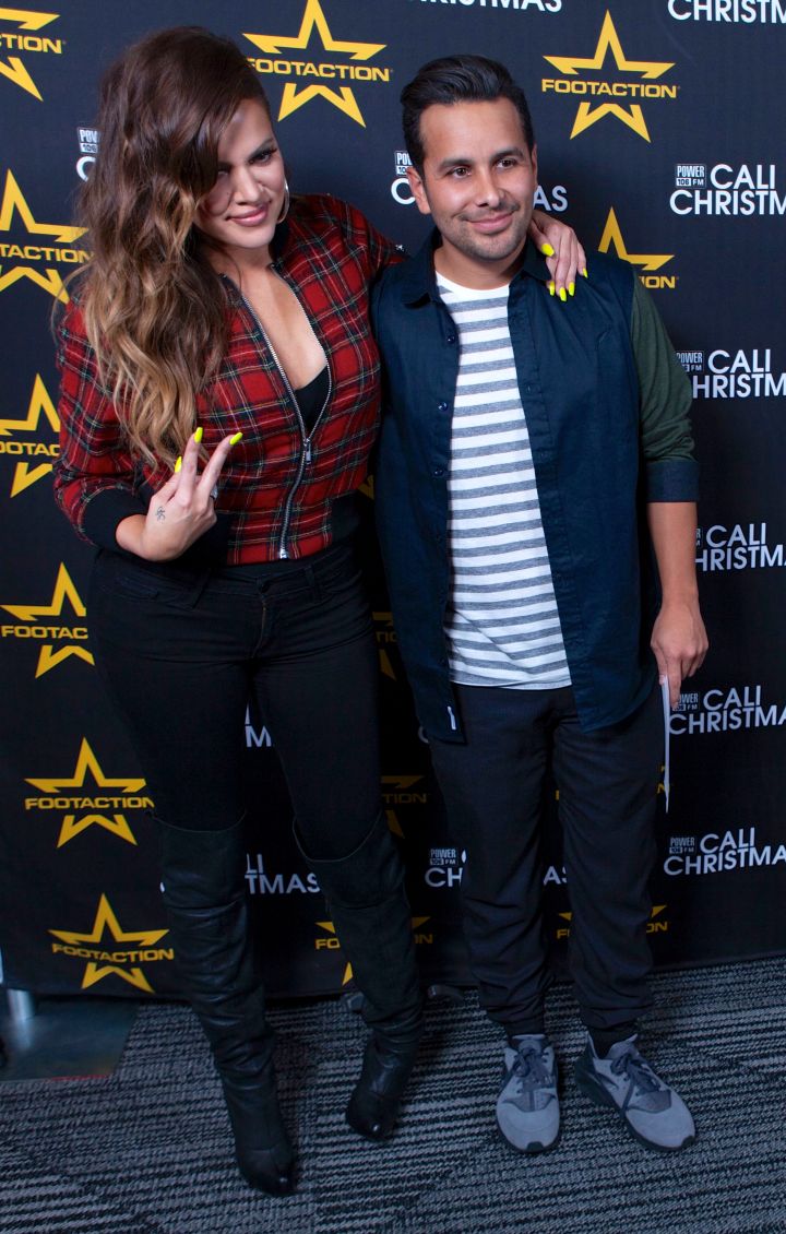 Khloe hit the red carpet to join in on the fun at Power 106’s Cali Christmas concert.