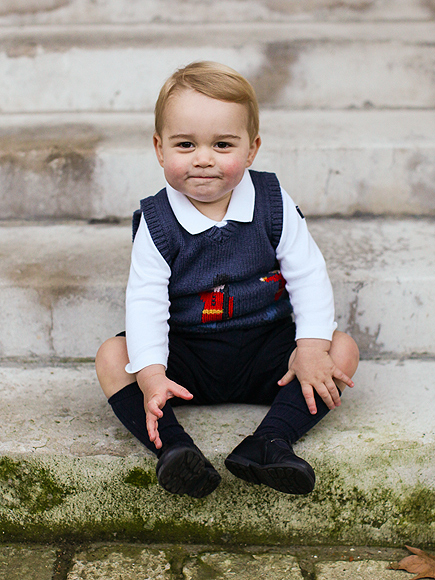 Prince William and Kate Middleton’s son Prince George.