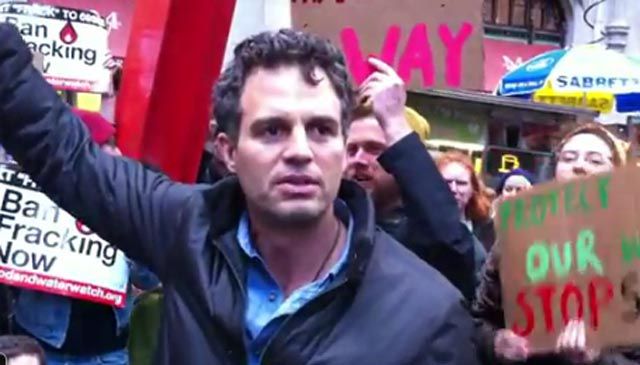 Mark Ruffalo joined the human climate campaign.