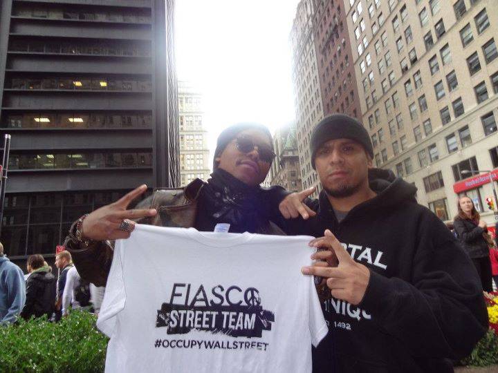 Not only did Lupe Fiasco join the OWS protest, but he named a song after it.