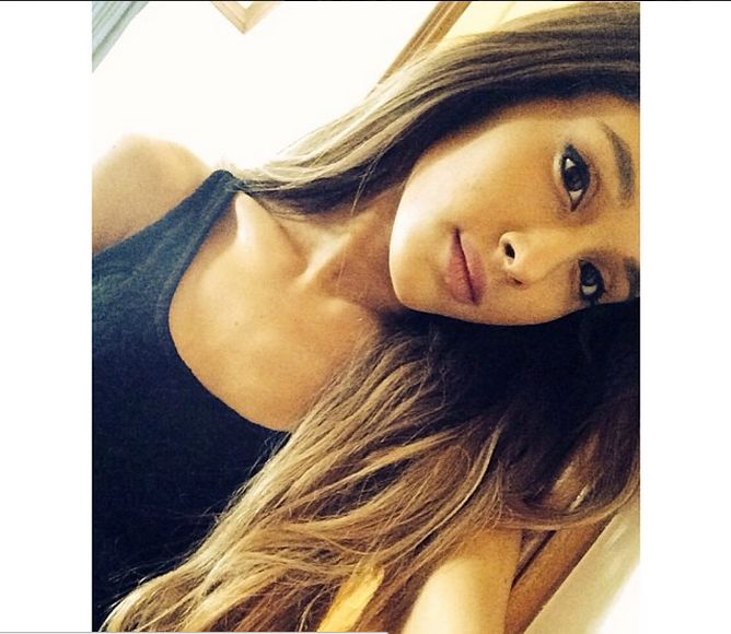 Showing Off Her Hang Time