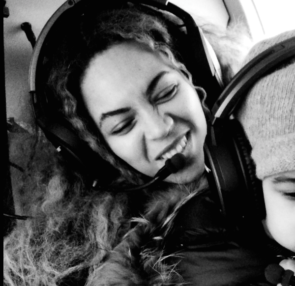 Bey and Jay let Blue Ivy take the wheel for a few minutes.