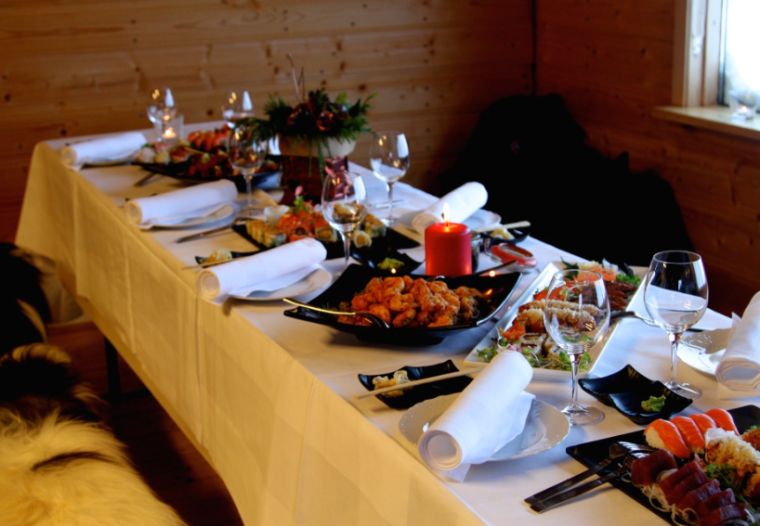 Check out the spread at this over the top spread!