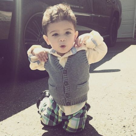 Snooki and Jionni’s son Lorenzo.