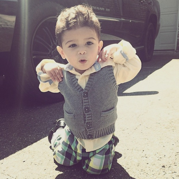 Snooki and Jionni’s son Lorenzo.