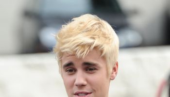 Justin Bieber Dyes Hair Platinum Blonde