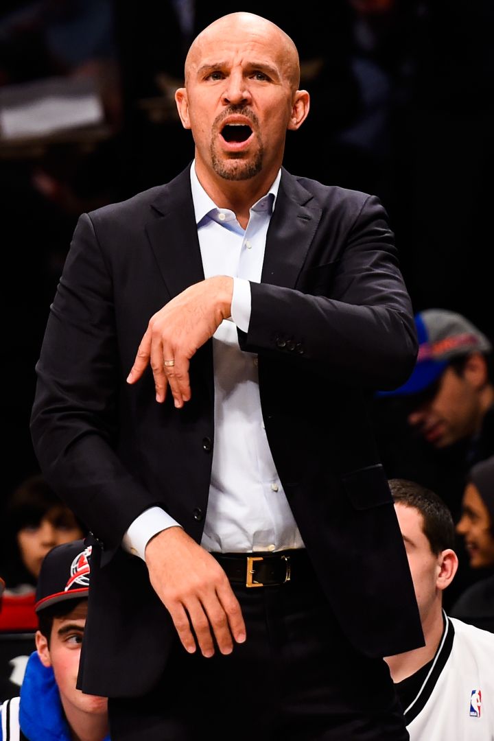 Nets coach Jason Kidd had zero time outs left, so when in need, he pretended to drink a soda and spill it on the court so the refs could stop play to clean up the mess. Unfortunately, that’s cheating.