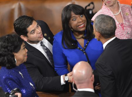 This woman was pretty geeked to meet Obama, no?