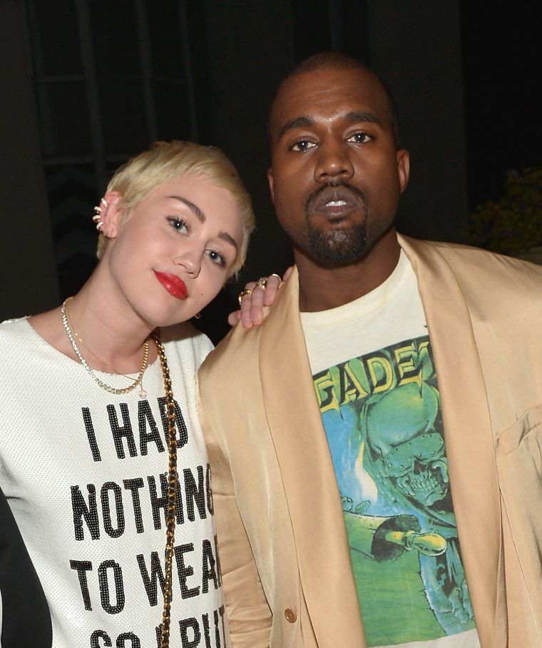 Miley Cyrus even hung out with Kanye West.