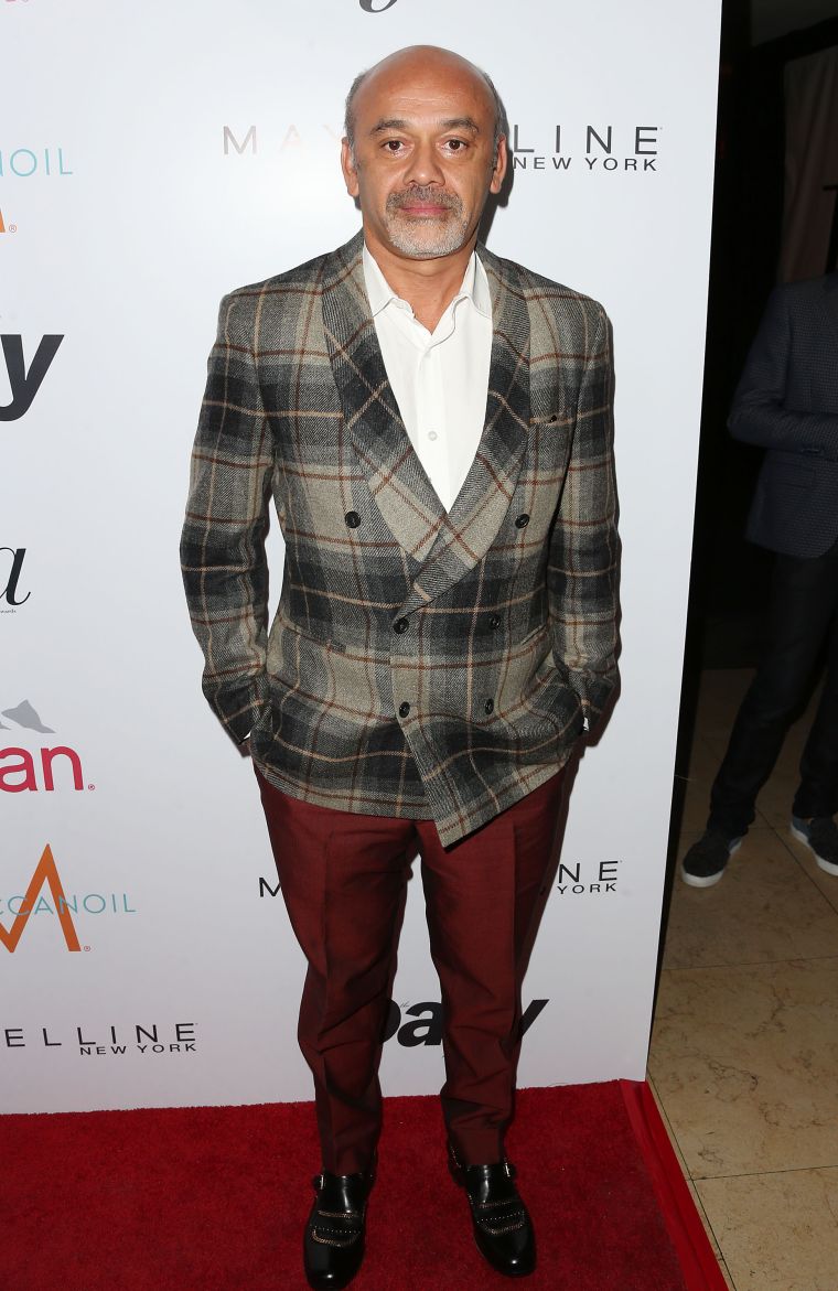 The legendary Christian Louboutin also made an appearance.