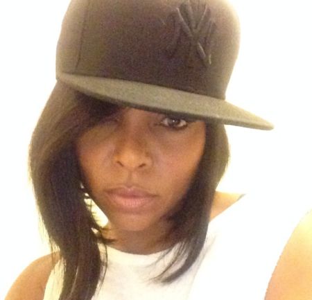 Because she’s always a little DMV (D.C., Maryland, Virginia) wherever she goes (even when she’s rocking a NY hat).