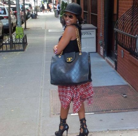 And because she’ll always be the relatable girl next door that we love. Never change, Taraji!